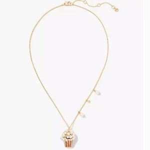 Winter Carnival Popcorn Pendant necklace by Kate Spade